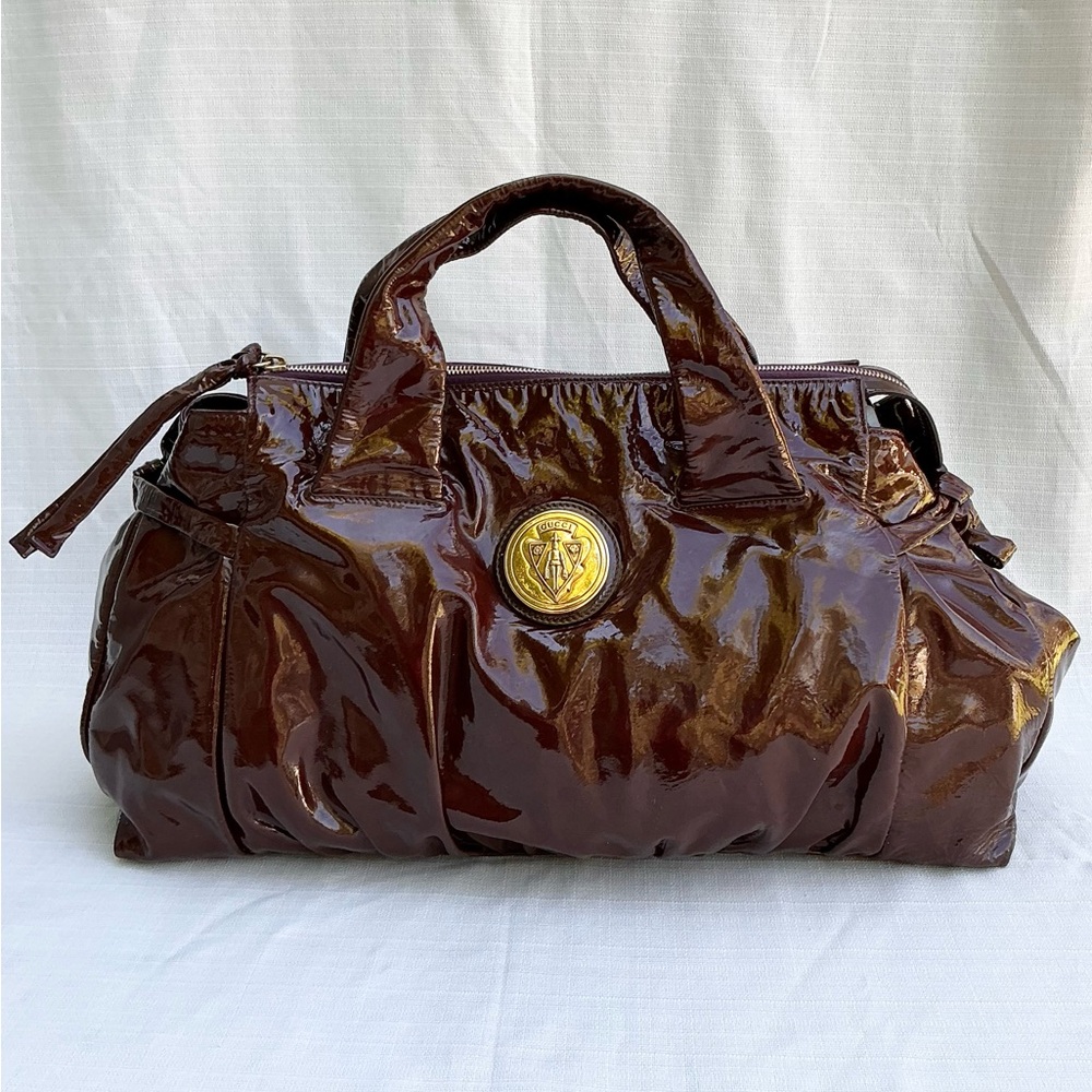 Gucci Hysteria Brown Hand Bag Large Size - Picture 5 of 11